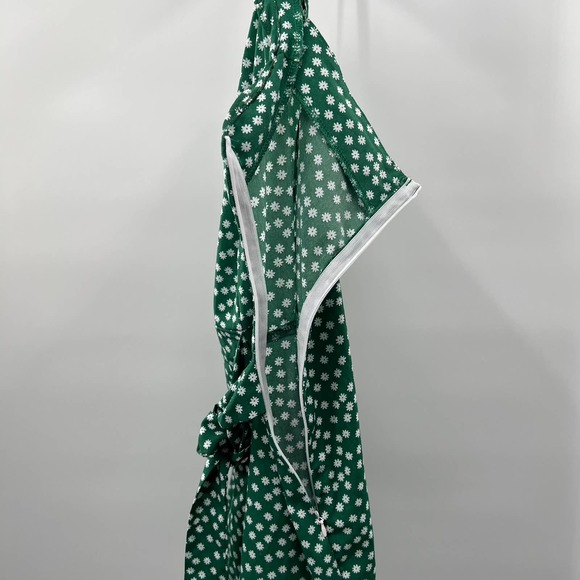 WOMEN'S FAUX WRAP SPAGETTI STRAP DRESS SIZE XL - Picture 6 of 9